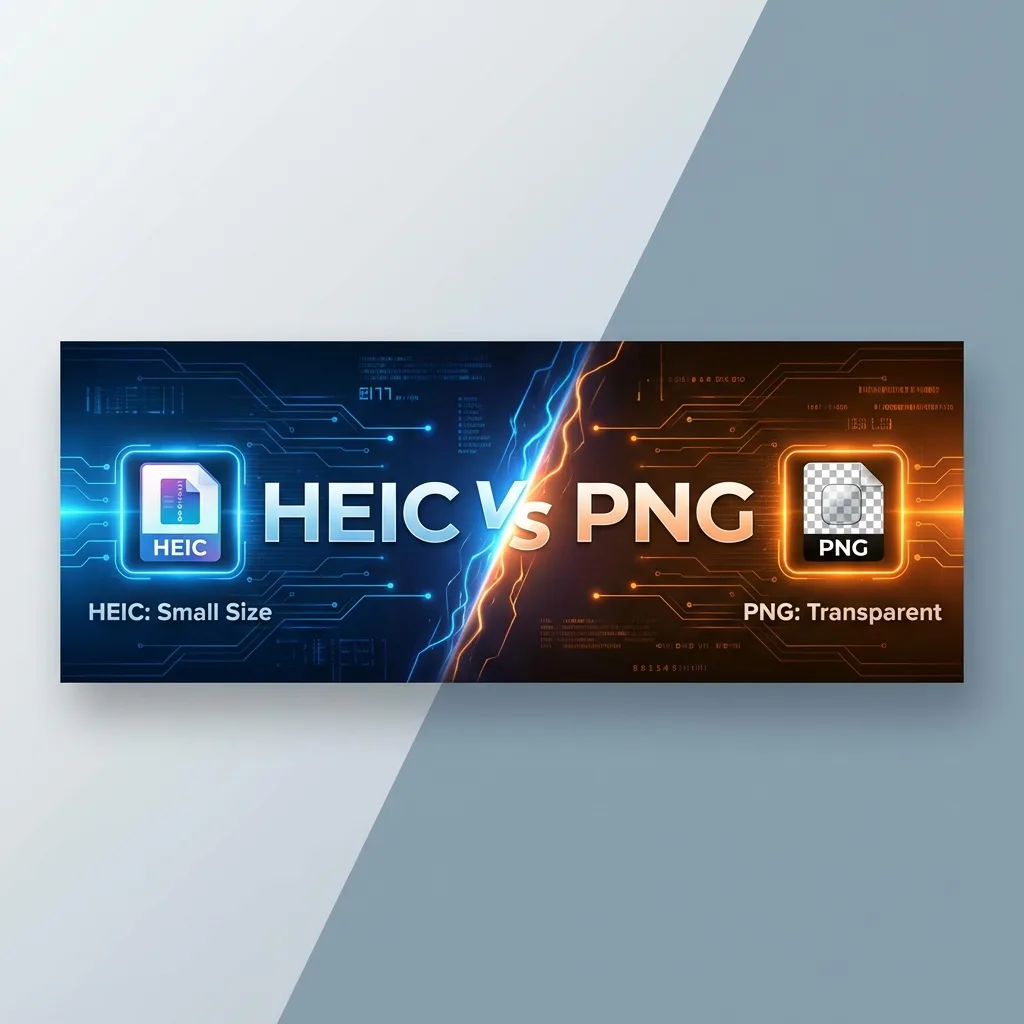 HEIC vs PNG: Which is Better for Quality and Transparency?